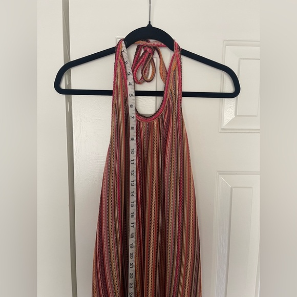 Judith March Multicolor Halter Striped Dress Size S - Picture 8 of 10